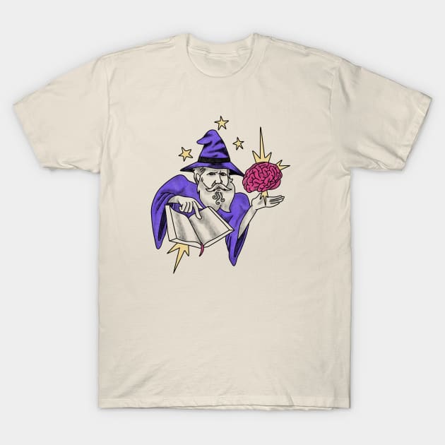 wizard Dom Pedro II T-Shirt by tintacarmesim